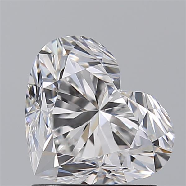 1.510 E VVS1 Virtual Selection Heart Diamond