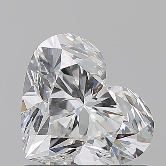 0.910 F SI2 Virtual Selection Heart Diamond