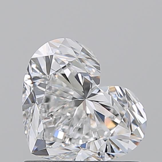 1.010 E VVS1 Virtual Selection Heart Diamond
