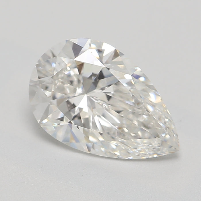 1.42 F VVS2 BG Select Lab Grown Pear Diamond