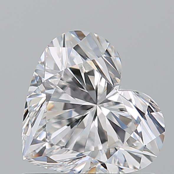 1.000 E VS1 Virtual Selection Heart Diamond