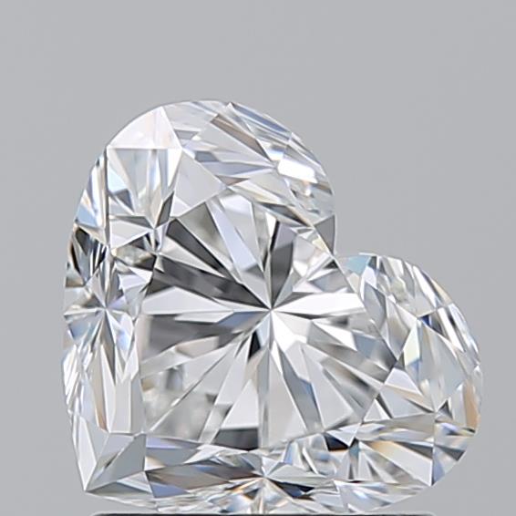 1.510 E VVS1 Virtual Selection Heart Diamond