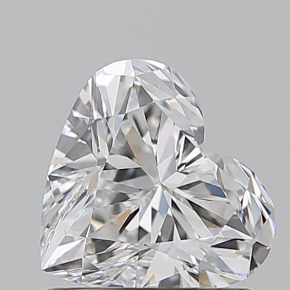 1.010 F VVS1 Virtual Selection Heart Diamond