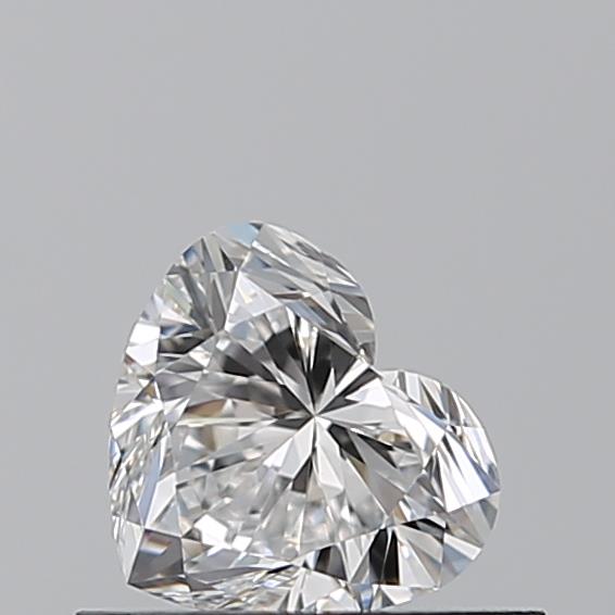 0.500 E VVS2 Virtual Selection Heart Diamond
