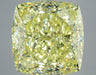 10.11ct Cushion FY VS2 Natural Diamond