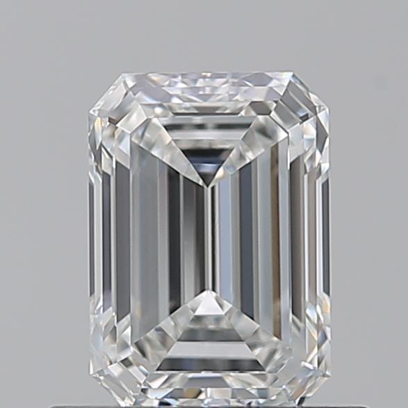 0.800 G VVS2 Virtual Selection Emerald Diamond