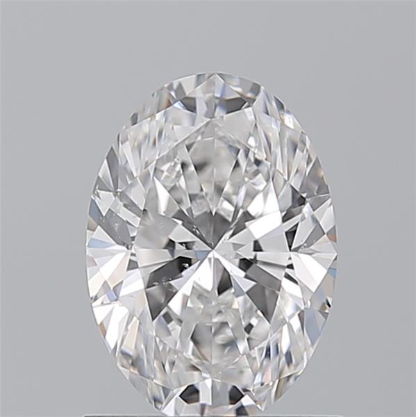 1.010 E SI1 Virtual Selection Oval Diamond