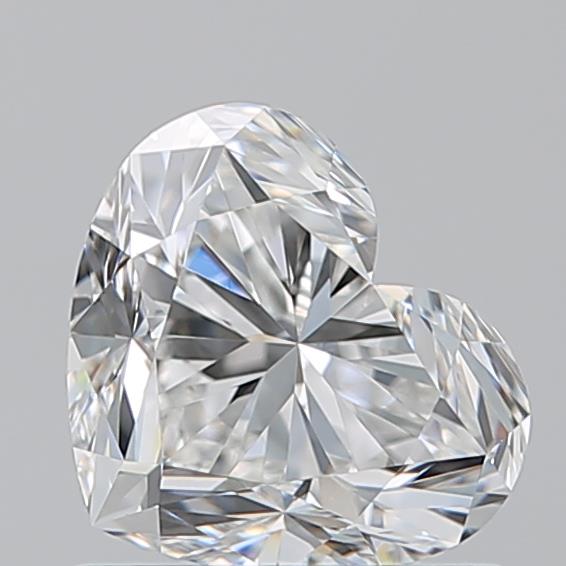 1.010 F VVS1 Virtual Selection Heart Diamond