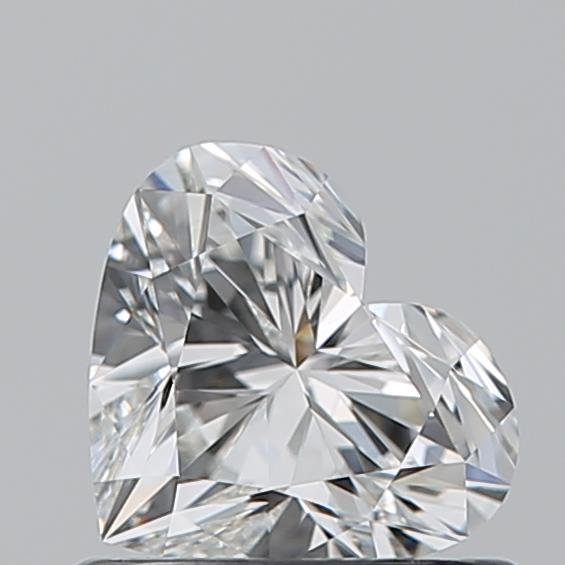 0.710 G VVS2 Virtual Selection Heart Diamond