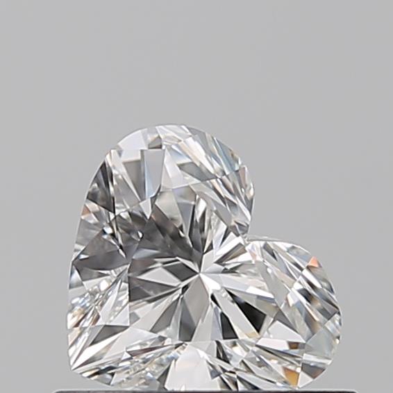 0.500 G VVS1 Virtual Selection Heart Diamond