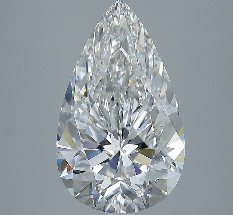 4.03ct Pear F SI1 Natural Diamond