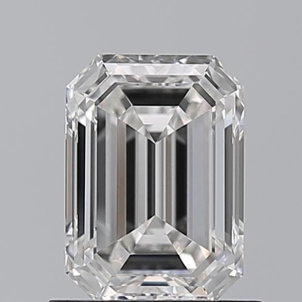 1.010 G VVS2 Virtual Selection Emerald Diamond