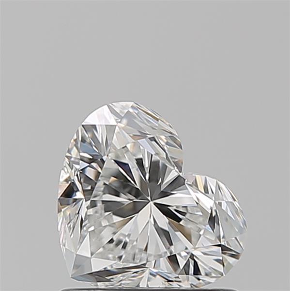 1.010 F VVS2 Virtual Selection Heart Diamond