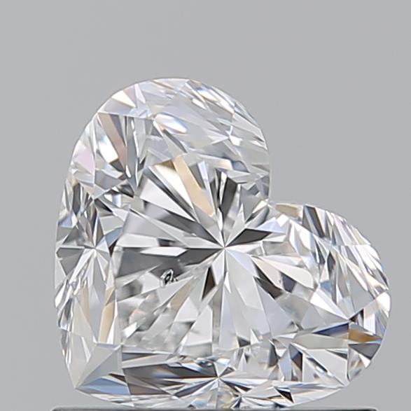 1.010 F SI2 Virtual Selection Heart Diamond