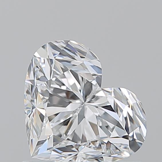 1.010 E VVS1 Virtual Selection Heart Diamond