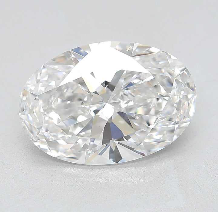 3.33000 D VVS2 BG Select Lab Grown Oval Diamond