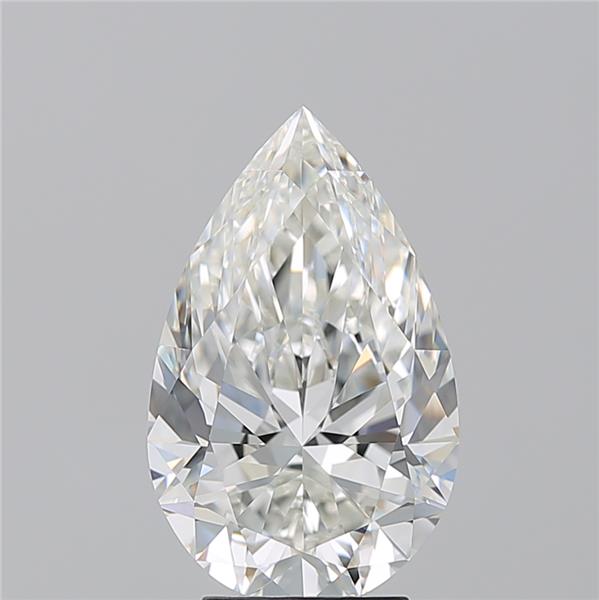 4.130 H VVS2 Virtual Selection Pear Diamond