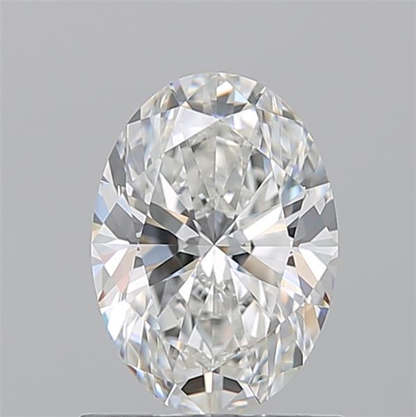 1.010 F VVS2 Virtual Selection Oval Diamond