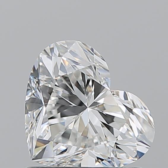 1.010 G VVS2 Virtual Selection Heart Diamond
