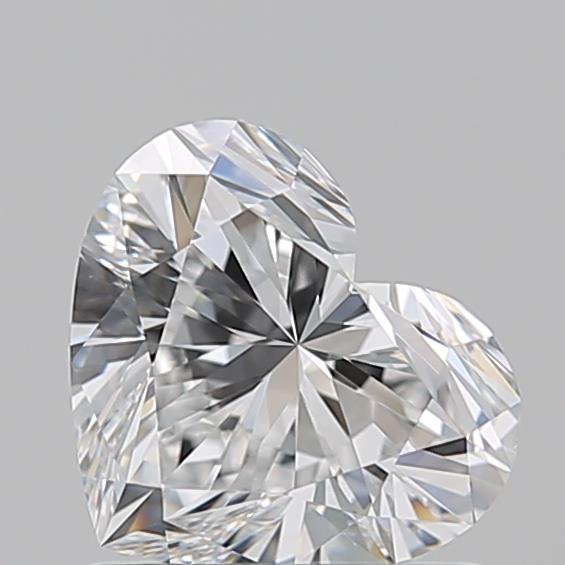 1.010 D VVS2 Virtual Selection Heart Diamond