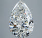 2.91ct Pear G VVS1 Natural Diamond