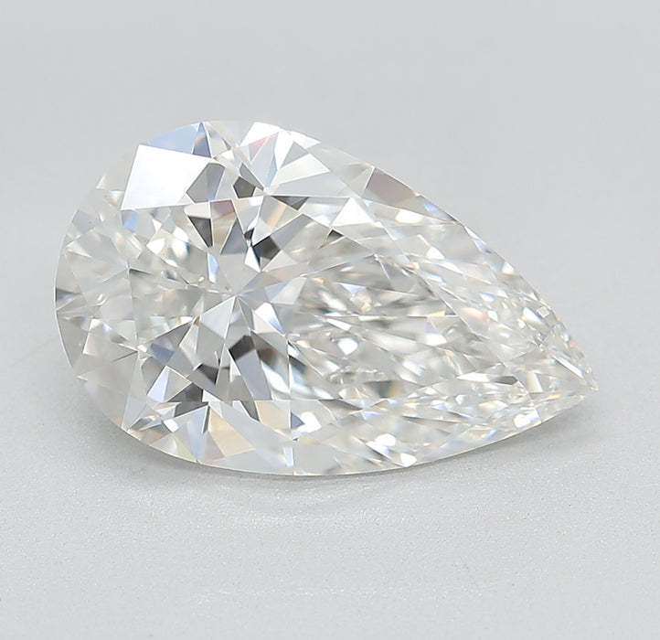 4.02000 F VVS2 BG Select Lab Grown Pear Diamond