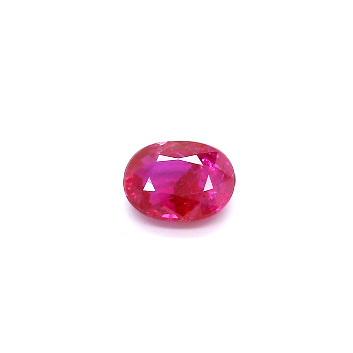 0.21 VI2 Oval Pinkish Red Ruby
