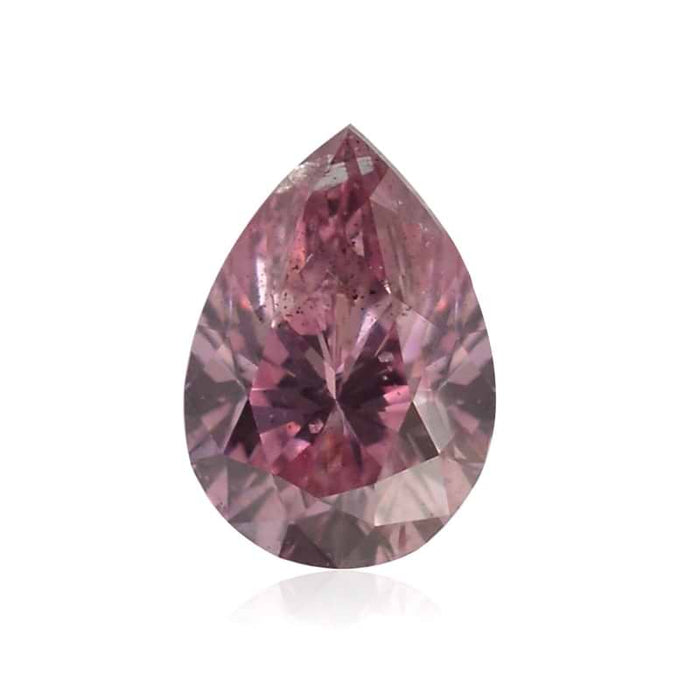 0.13 Pink I1 Fancy Color Pear Diamond