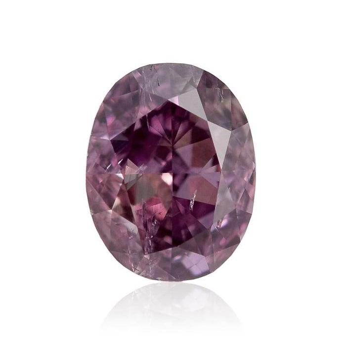 0.29 Pink I1 Fancy Color Oval Diamond