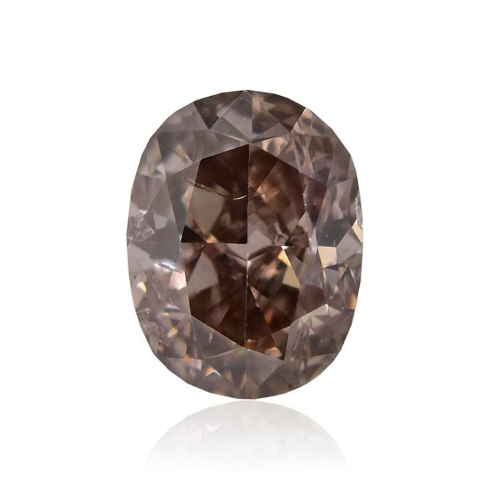 0.50 Champagne SI2 Fancy Color Oval Diamond