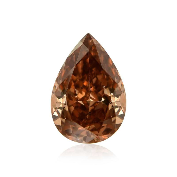 0.20 Champagne SI2 Fancy Color Pear Diamond