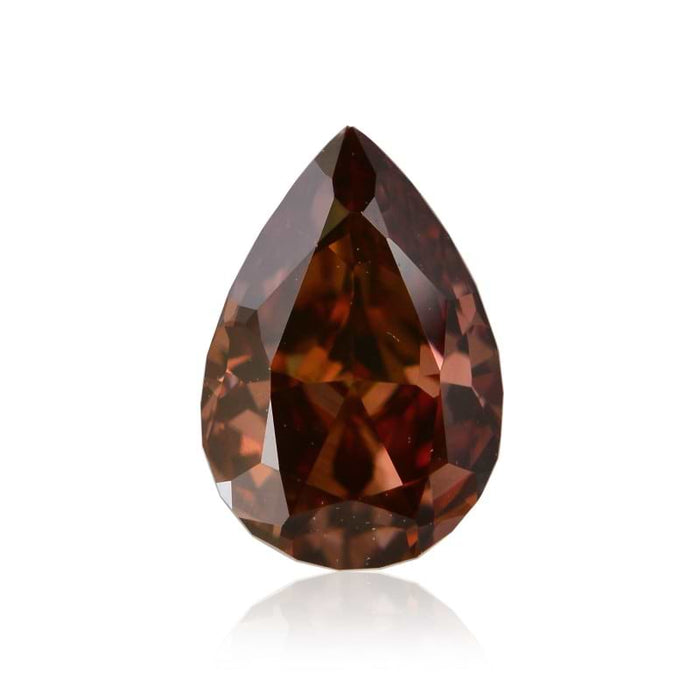 0.46 Pink SI1 Fancy Color Pear Diamond