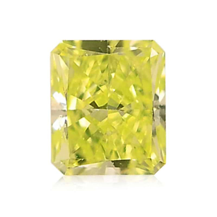 0.10 Green VS1 Fancy Color Radiant Diamond