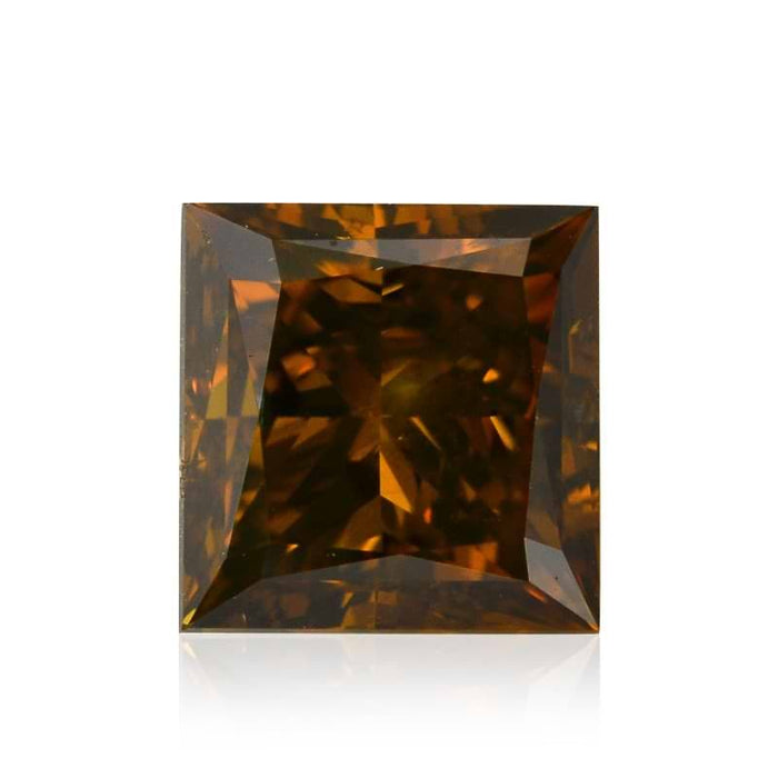 1.01 Champagne SI2 Fancy Color Princess Diamond