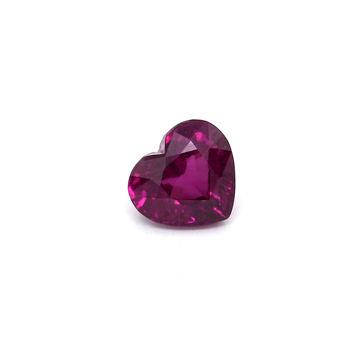 1.46 VI1 Heart-shaped Purple Rhodolite
