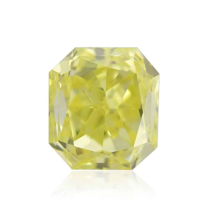 0.35 Yellow VVS1 Fancy Color Radiant Diamond