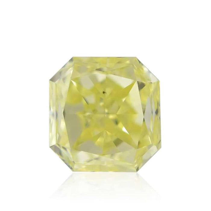 0.37 Yellow VS2 Fancy Color Radiant Diamond
