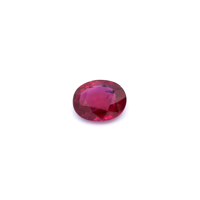 0.54 VI1 Oval Pinkish Red Ruby