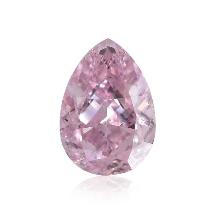 0.20 Pink SI1 Fancy Color Pear Diamond