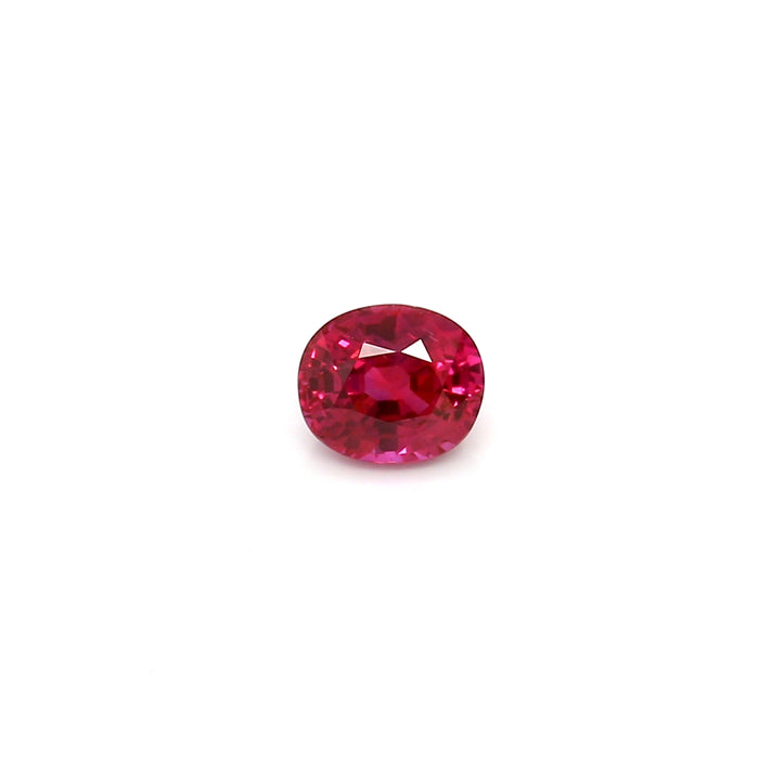 0.71 VI1 Oval Pinkish Red Ruby