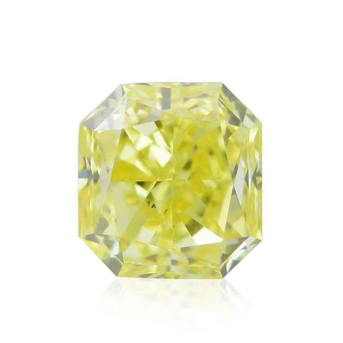 0.51 Yellow SI1 Fancy Color Radiant Diamond