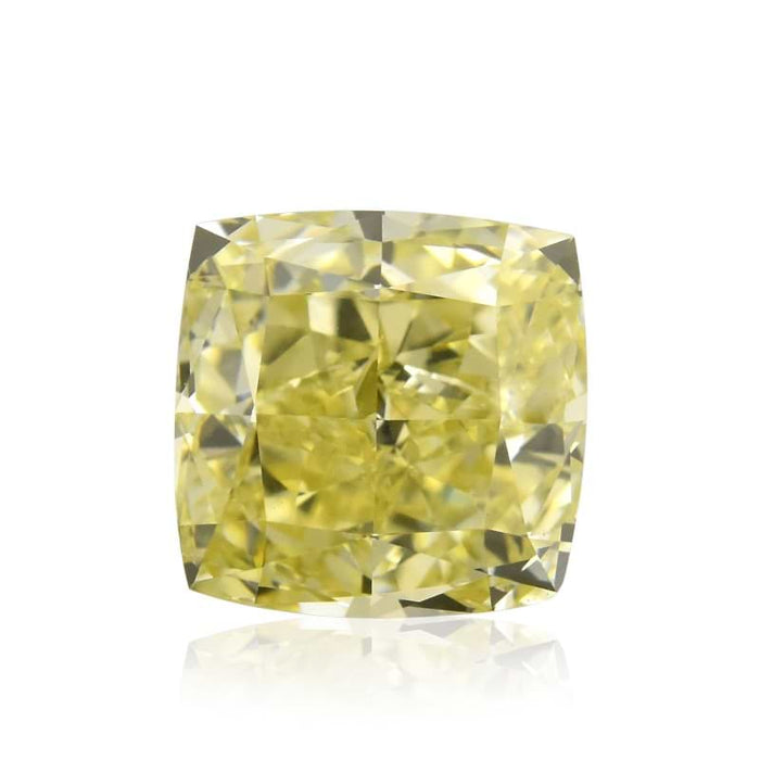 1.09 Yellow IF Fancy Color Cushion Diamond