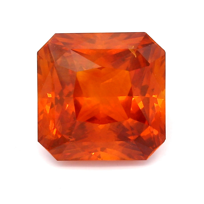 6.96 VI1 Octagon Brownish Orange Fancy sapphire