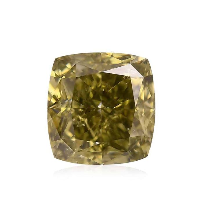 0.66 Chameleon SI2 Fancy Color Cushion Diamond
