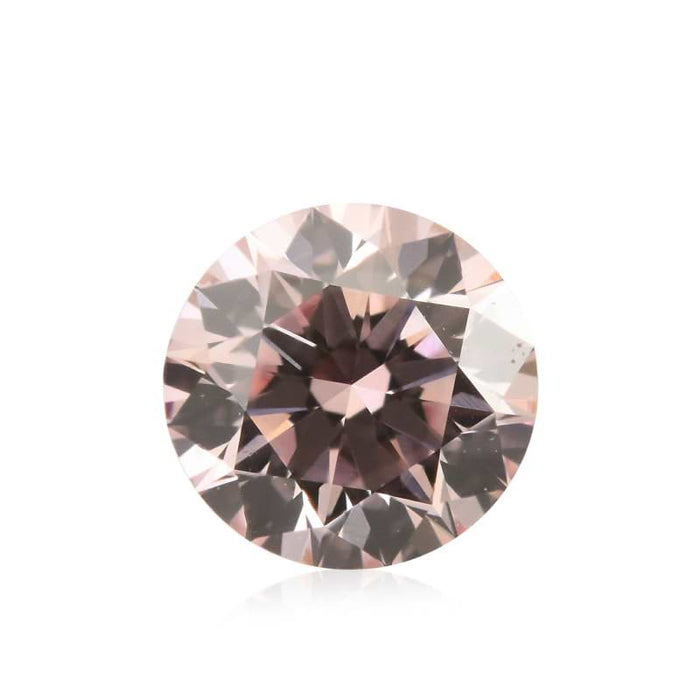 0.24 Pink VVS2 Fancy Color Round Diamond