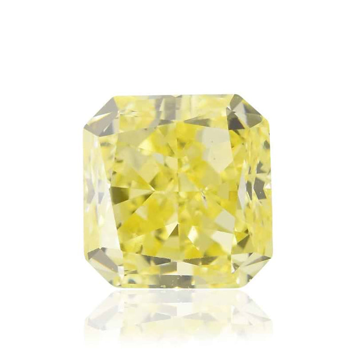 0.47 Yellow SI1 Fancy Color Radiant Diamond