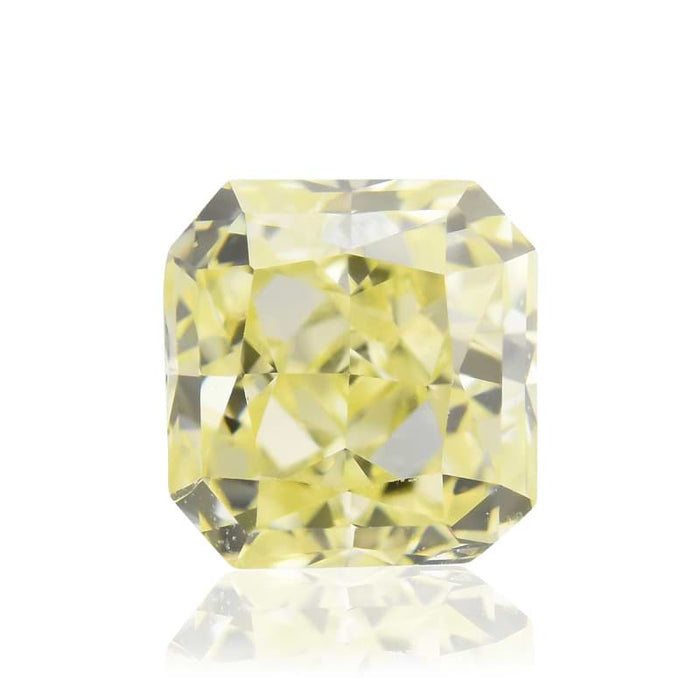 0.45 Yellow VVS1 Fancy Color Radiant Diamond