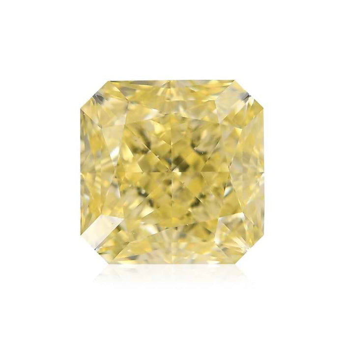 1.13 Yellow VS1 Fancy Color Radiant Diamond