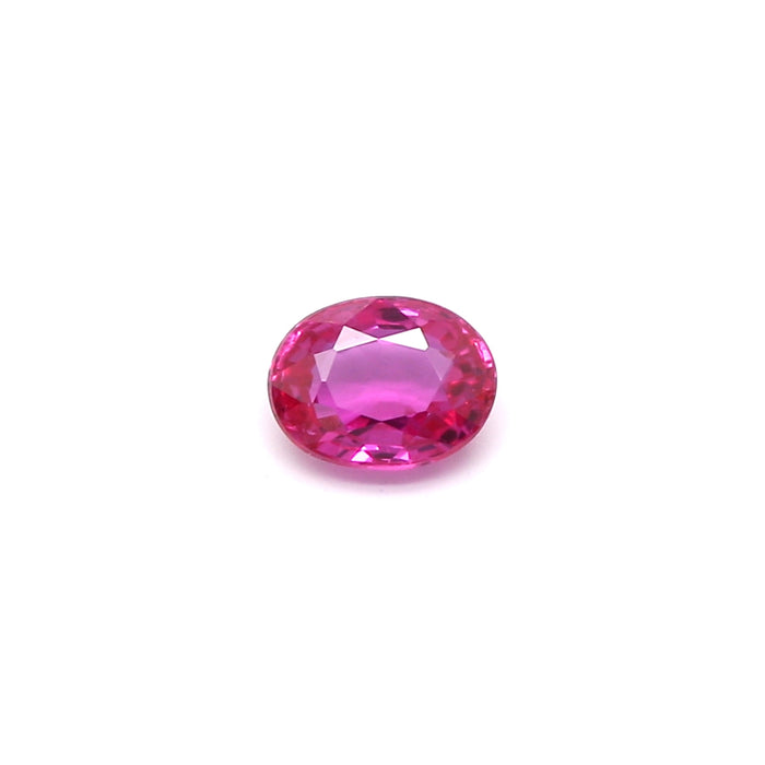 0.22 EC1 Oval Pinkish Red Ruby