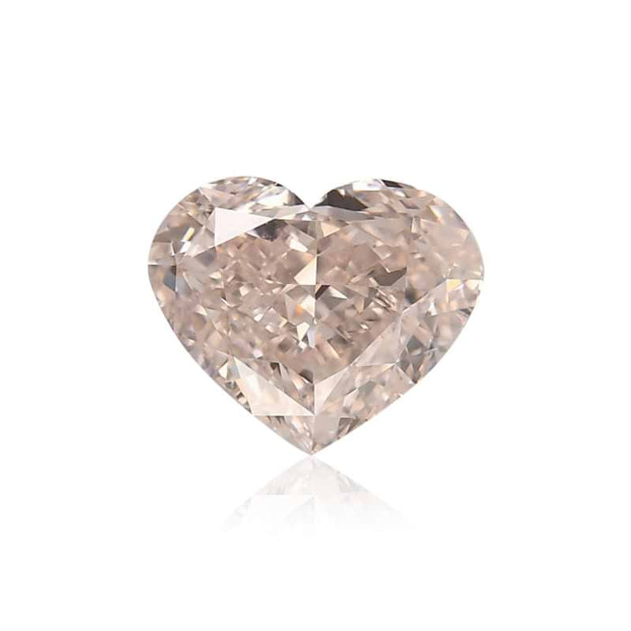 2.22 Pink IF Fancy Color Heart Diamond